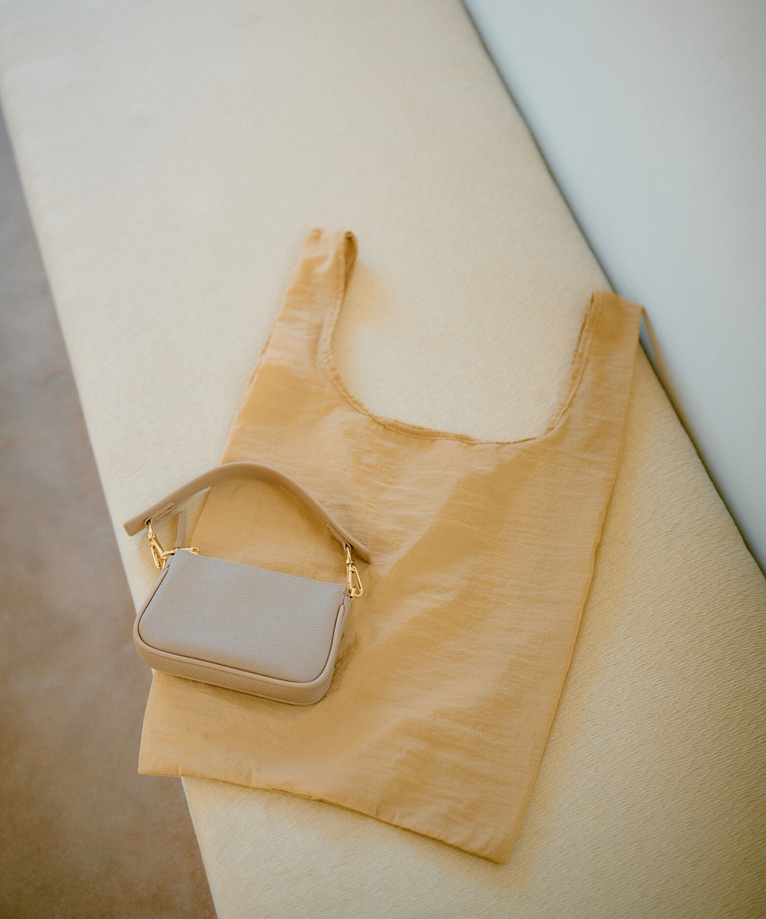 TOPKAPI BREATH「【Breath TOPKAPI】【TOPKAPI &times; 藤本美貴さんコラボ】スコッチグレイン サブバッグ付きミニバッグ/撥水」|トートバッグ|