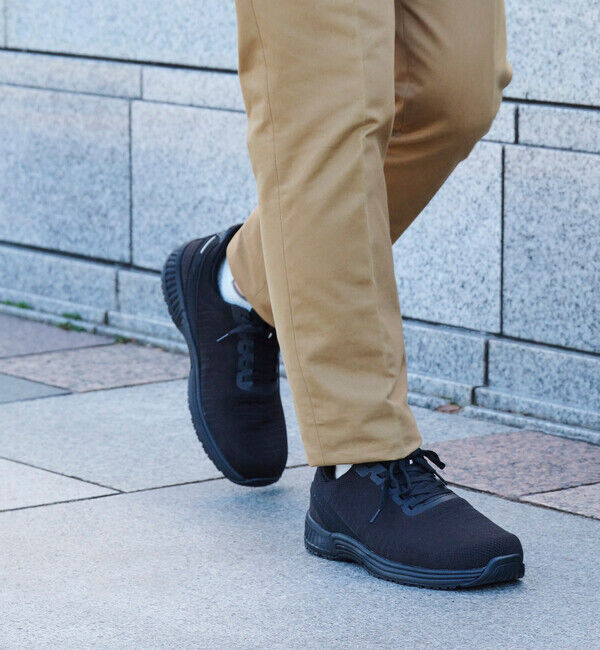 Orthofeet「【オーソフィート】ヤリ ミディアム/ブラック テキスタイル/シューズ メンズ/Orthofeet」|スニーカー|