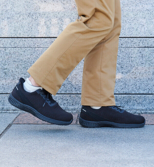 Orthofeet「【オーソフィート】ヤリ ミディアム/ブラック テキスタイル/シューズ メンズ/Orthofeet」|スニーカー|