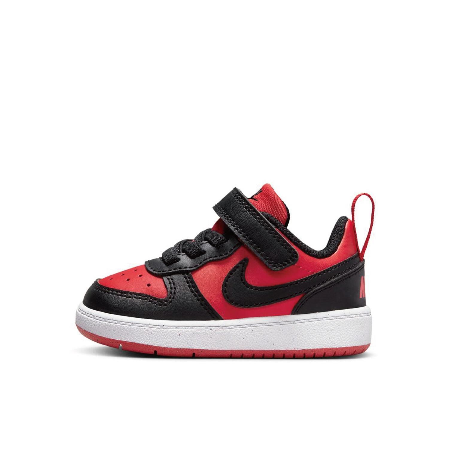 NIKE「【NIKE】12-16 COURT BOROUGH LOW (TD)」|スニーカー|レッド