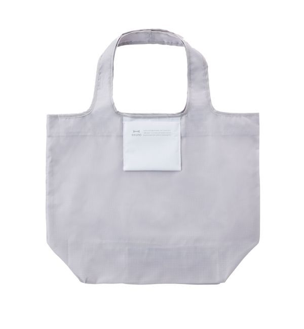 BRUNO「ポケッタブルエコバッグM」|トートバッグ|グレー
