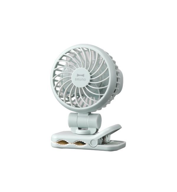 BRUNO「ミニクリップファン」|電化製品|ライトグリーン