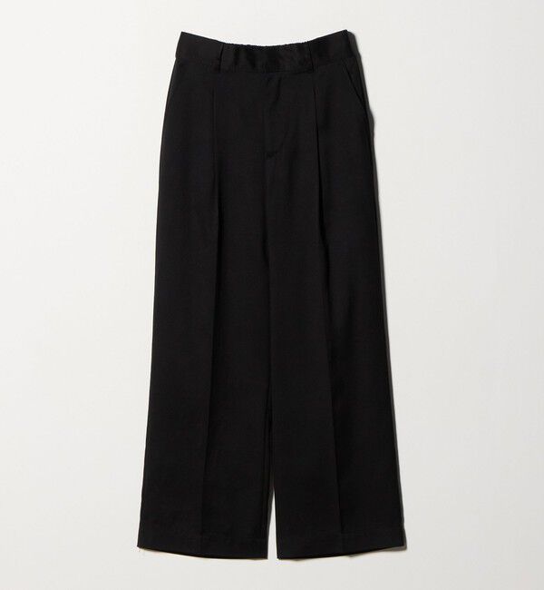 UNITED ARROWS green label relaxing「フィブリル ワイド パンツ」|スラックス|