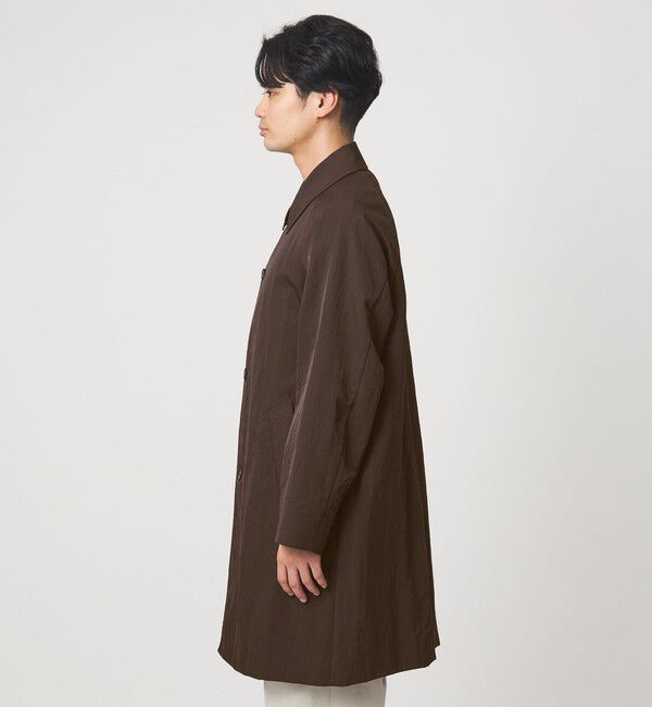 UNITED ARROWS green label relaxing「ナイロン ツイル ステンカラーコート -撥水-」|ステンカラーコート|