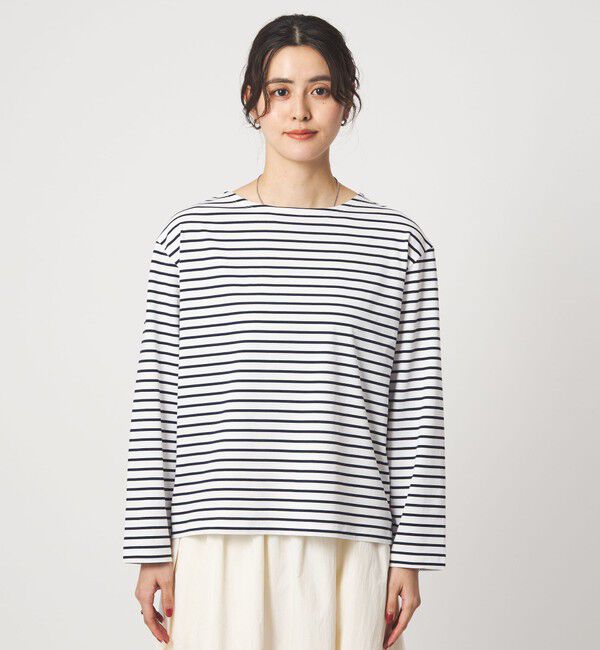 UNITED ARROWS green label relaxing「ボーダー ロングスリーブ カットソー」|Tシャツ・カットソー|