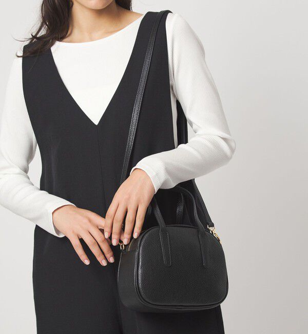 UNITED ARROWS green label relaxing「＜MARCO BIANCHINI＞ボストンバッグ」|ショルダー・メッセンジャー|BLACK