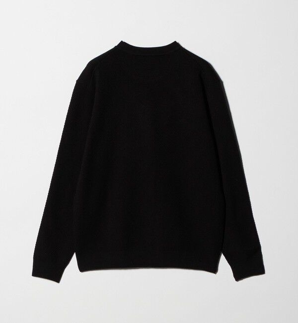 BEAUTY&YOUTH UNITED ARROWS「ウォッシャブルウール ツイル クルーネック ニット 手洗い可能」|ニット・セーター|