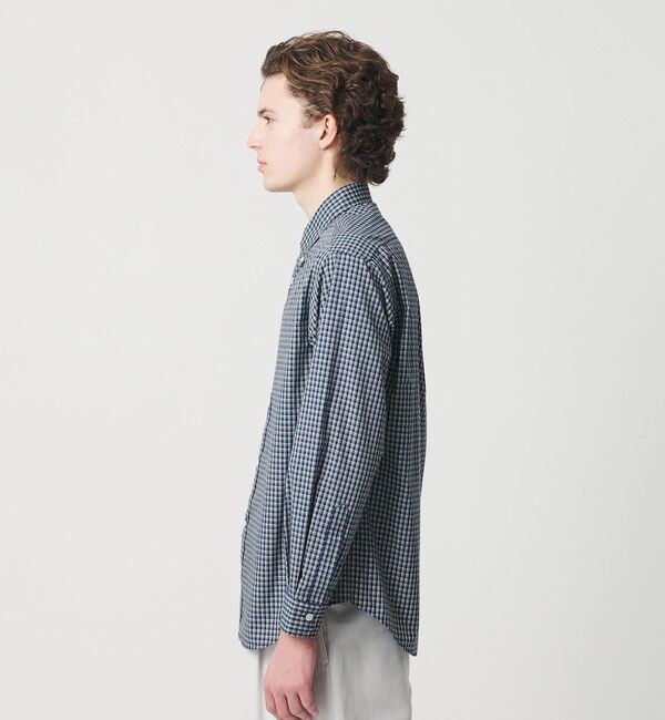 BEAUTY&YOUTH UNITED ARROWS「ミニチェック ボタンダウン シャツ FORM型」|シャツ・ブラウス|