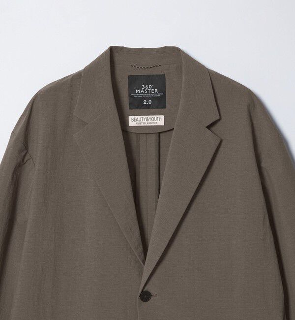 BEAUTY&YOUTH UNITED ARROWS「360&deg;MASTER 2.0 リラックス 2ボタン ジャケット セットアップ対応 ストレッチ 撥水」|テーラードジャケット|