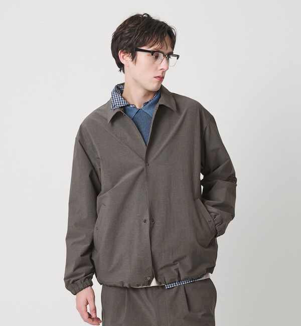 BEAUTY&YOUTH UNITED ARROWS「360&deg;MASTER 2.0 4ボタン コーチジャケット セットアップ対応 ストレッチ 撥水 ウォッシャブル」|ブルゾン・スタジャン|