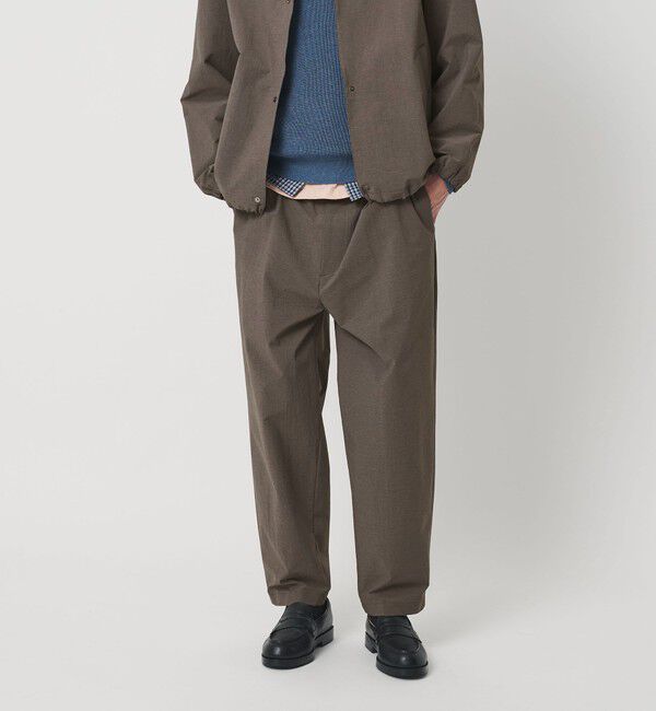 BEAUTY&YOUTH UNITED ARROWS「360&deg;MASTER 2.0 バルーン イージーパンツ NO.9 セットアップ対応 ストレッチ 撥水 ウォッシャブル」|チノ|