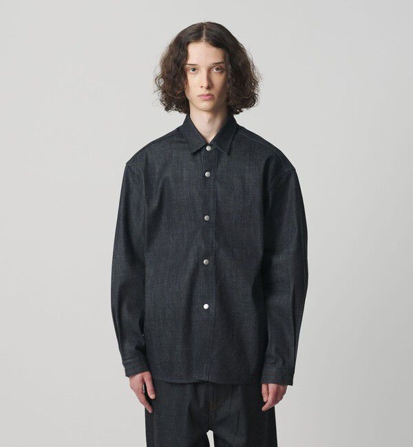 MONKEY TIME「リジッド デニム CPO シャツ」|シャツ・ブラウス|