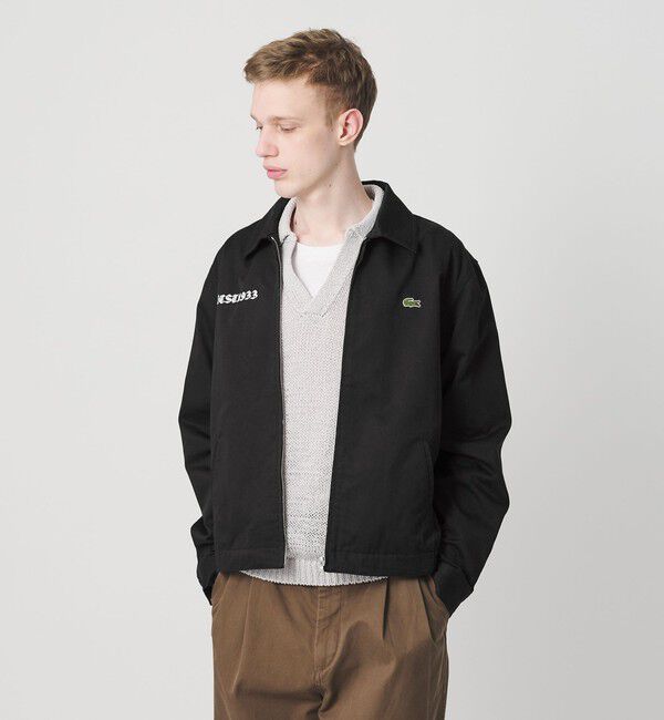 BEAUTY&YOUTH UNITED ARROWS「＜LACOSTE for BEAUTY&YOUTH＞ジップ ブルゾン」|その他|BLACK