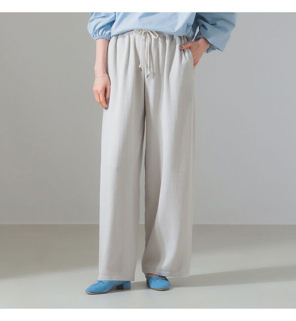 Demi-Luxe BEAMS 「【別注】WALENODE / パイル ストレートパンツ」|デニム|