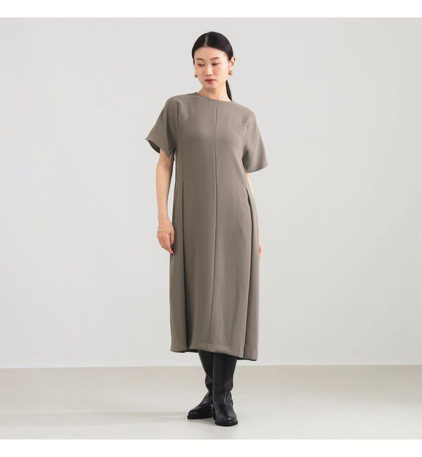 Demi-Luxe BEAMS 「スクエアスリーブ ワンピース」|ワンピース|