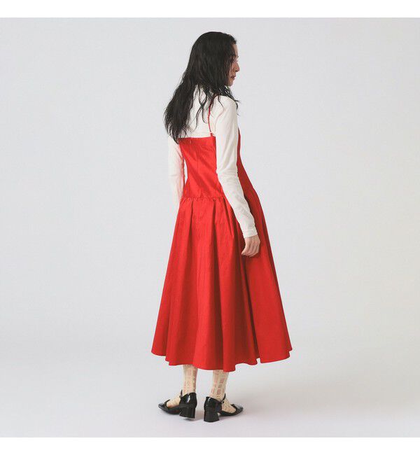 Ray BEAMS 「sister jane / Quartet Taffeta Midi Dress」|ワンピース|