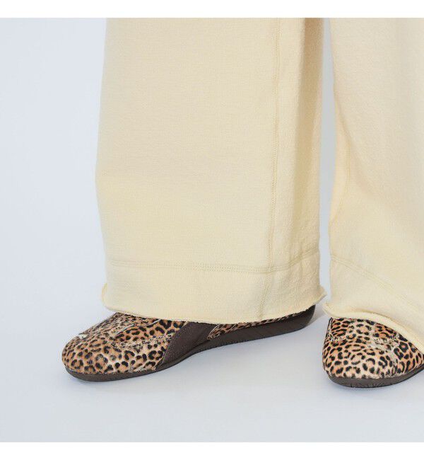 BEAMSBOY「maturely / ヘム カットオフ フレア ジャージー」|チノ|