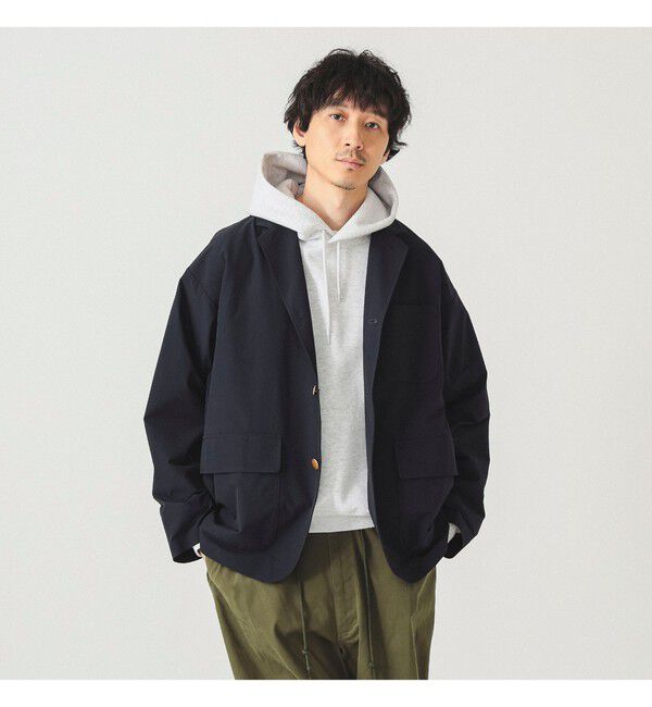 撥水】ワイドフィット テック ブレザー（BEAMS）｜ルミネの