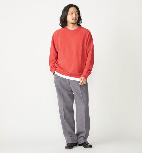 SHIPS「【SHIPS別注】Redwood Classics: 14オンス ラグラン スウェット」|スウェット・ジャージ|