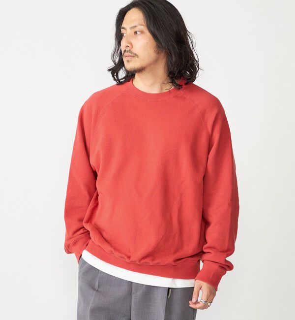 SHIPS「【SHIPS別注】Redwood Classics: 14オンス ラグラン スウェット」|スウェット・ジャージ|