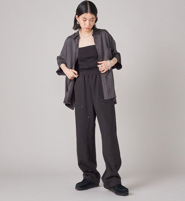 SHIPS for women「SHIPS NINE CASE:〈洗濯機可能〉裏毛 ダブルニー パンツ」|その他|