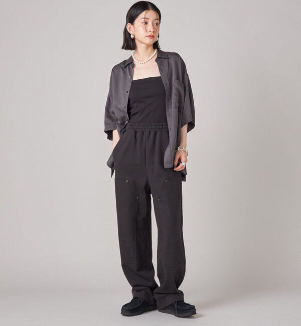 SHIPS for women「SHIPS NINE CASE:〈洗濯機可能〉裏毛 ダブルニー パンツ」|その他|