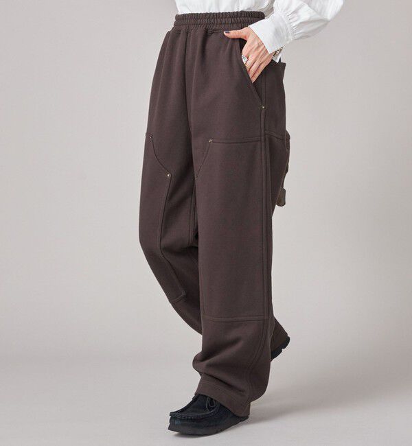 SHIPS for women「SHIPS NINE CASE:〈洗濯機可能〉裏毛 ダブルニー パンツ」|その他|