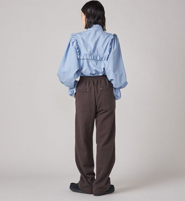 SHIPS for women「SHIPS NINE CASE:〈洗濯機可能〉裏毛 ダブルニー パンツ」|その他|