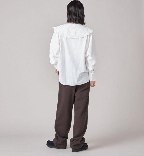 SHIPS for women「SHIPS NINE CASE:〈洗濯機可能〉裏毛 ダブルニー パンツ」|その他|