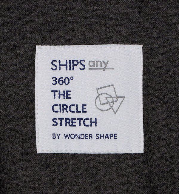 SHIPS any「SHIPS any: 360&deg; THE CIRCLE STRETCH ウールライク ジャケット(セットアップ対応)◇」|テーラードジャケット|