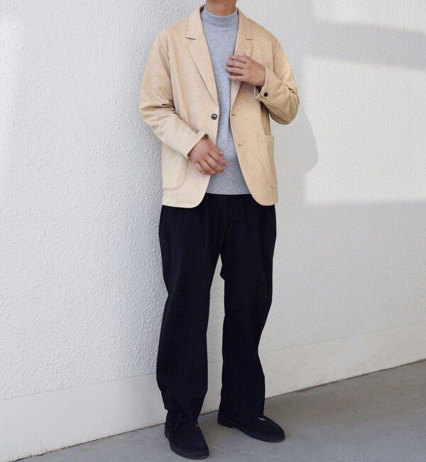 SHIPS any「SHIPS any: 360&deg; THE CIRCLE STRETCH ウールライク ジャケット(セットアップ対応)◇」|テーラードジャケット|