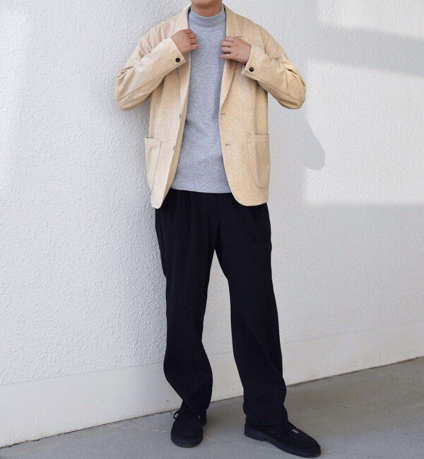 SHIPS any「SHIPS any: 360&deg; THE CIRCLE STRETCH ウールライク ジャケット(セットアップ対応)◇」|テーラードジャケット|