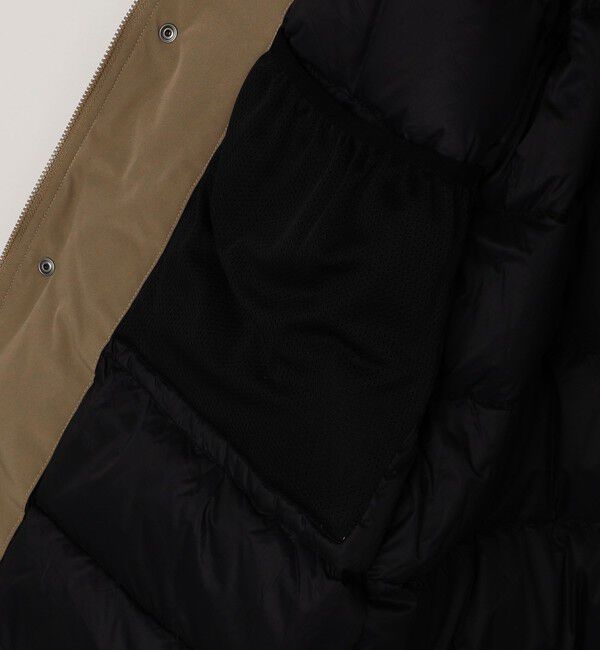 SHIPS any「【WEB限定】SHIPS any:〈撥水/防風等〉多機能 スタンドカラー ダウン ミドル コート 25AW◇」|ダウン|