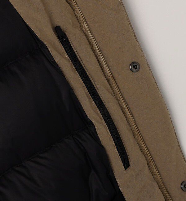 SHIPS any「【WEB限定】SHIPS any:〈撥水/防風等〉多機能 スタンドカラー ダウン ミドル コート 25AW◇」|ダウン|