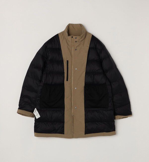 SHIPS any「【WEB限定】SHIPS any:〈撥水/防風等〉多機能 スタンドカラー ダウン ミドル コート 25AW◇」|ダウン|