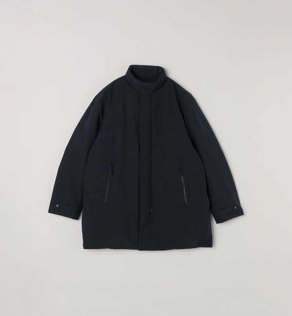 SHIPS any「【WEB限定】SHIPS any:〈撥水/防風等〉多機能 スタンドカラー ダウン ミドル コート 25AW◇」|ダウン|