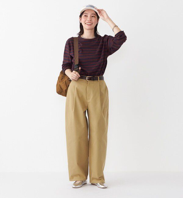 SHIPS Colors 「SHIPS Colors:〈洗濯機可能〉TC チノ カーブ パンツ 2」|チノ|