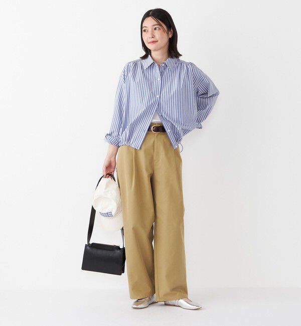 SHIPS Colors 「SHIPS Colors:〈洗濯機可能〉TC チノ カーブ パンツ 2」|チノ|