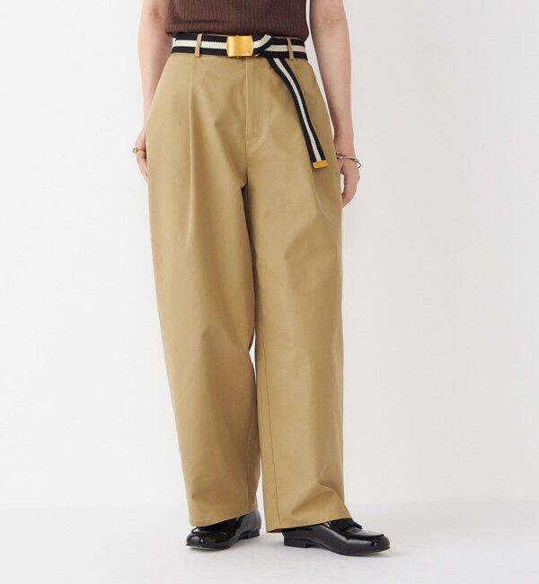 SHIPS Colors 「SHIPS Colors:〈洗濯機可能〉TC チノ カーブ パンツ 2」|チノ|