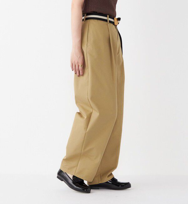 SHIPS Colors 「SHIPS Colors:〈洗濯機可能〉TC チノ カーブ パンツ 2」|チノ|