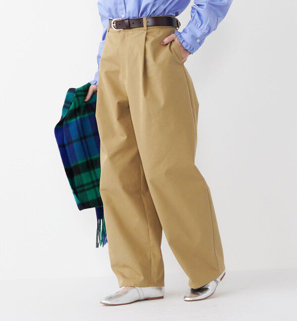 SHIPS Colors 「SHIPS Colors:〈洗濯機可能〉TC チノ カーブ パンツ 2」|チノ|