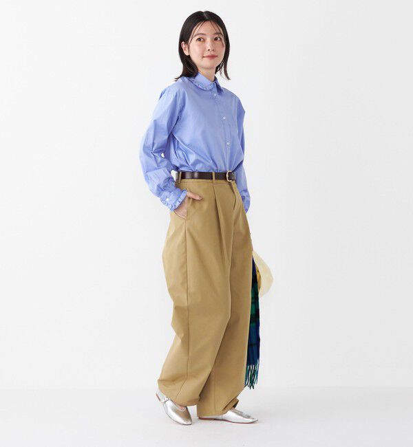 SHIPS Colors 「SHIPS Colors:〈洗濯機可能〉TC チノ カーブ パンツ 2」|チノ|