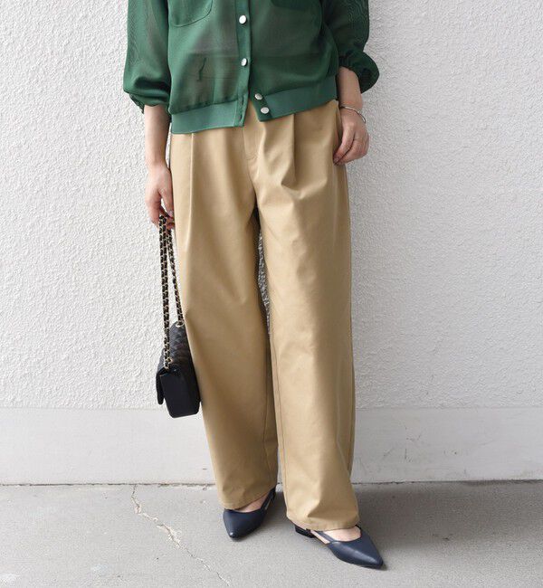 SHIPS Colors 「SHIPS Colors:〈洗濯機可能〉TC チノ カーブ パンツ 2」|チノ|