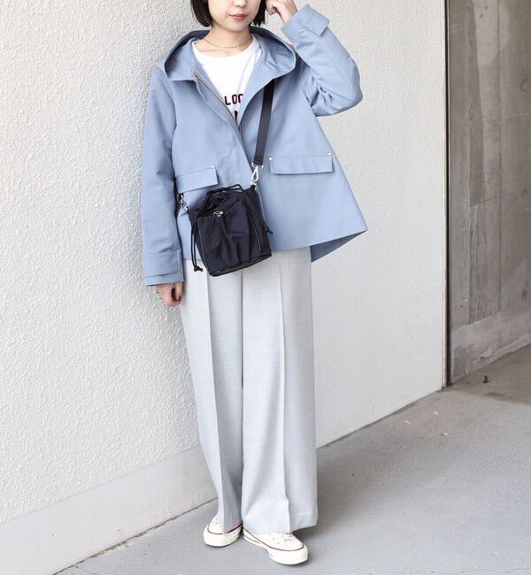 SHIPS Colors 「《予約》【WEB限定】SHIPS Colors:ナイロン ギャザー ミニ ショルダーバッグ◆」|ショルダー・メッセンジャー|