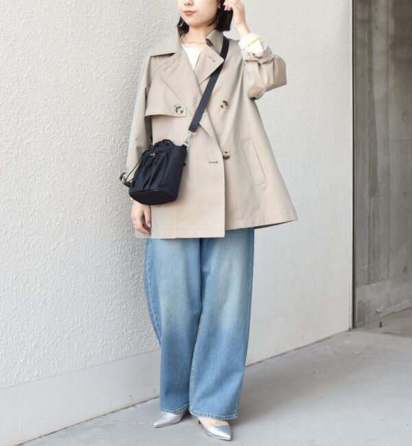 SHIPS Colors 「《予約》【WEB限定】SHIPS Colors:ナイロン ギャザー ミニ ショルダーバッグ◆」|ショルダー・メッセンジャー|