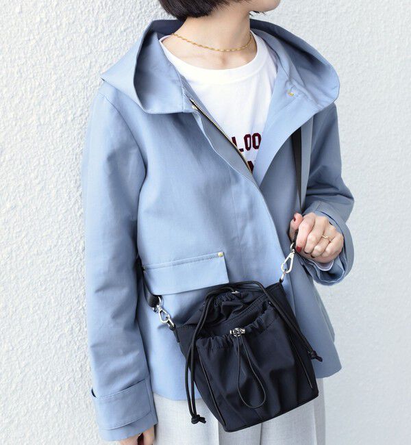 SHIPS Colors 「《予約》【WEB限定】SHIPS Colors:ナイロン ギャザー ミニ ショルダーバッグ◆」|ショルダー・メッセンジャー|