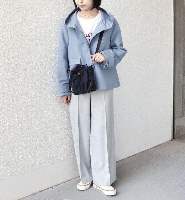 SHIPS Colors 「《予約》【WEB限定】SHIPS Colors:ナイロン ギャザー ミニ ショルダーバッグ◆」|ショルダー・メッセンジャー|