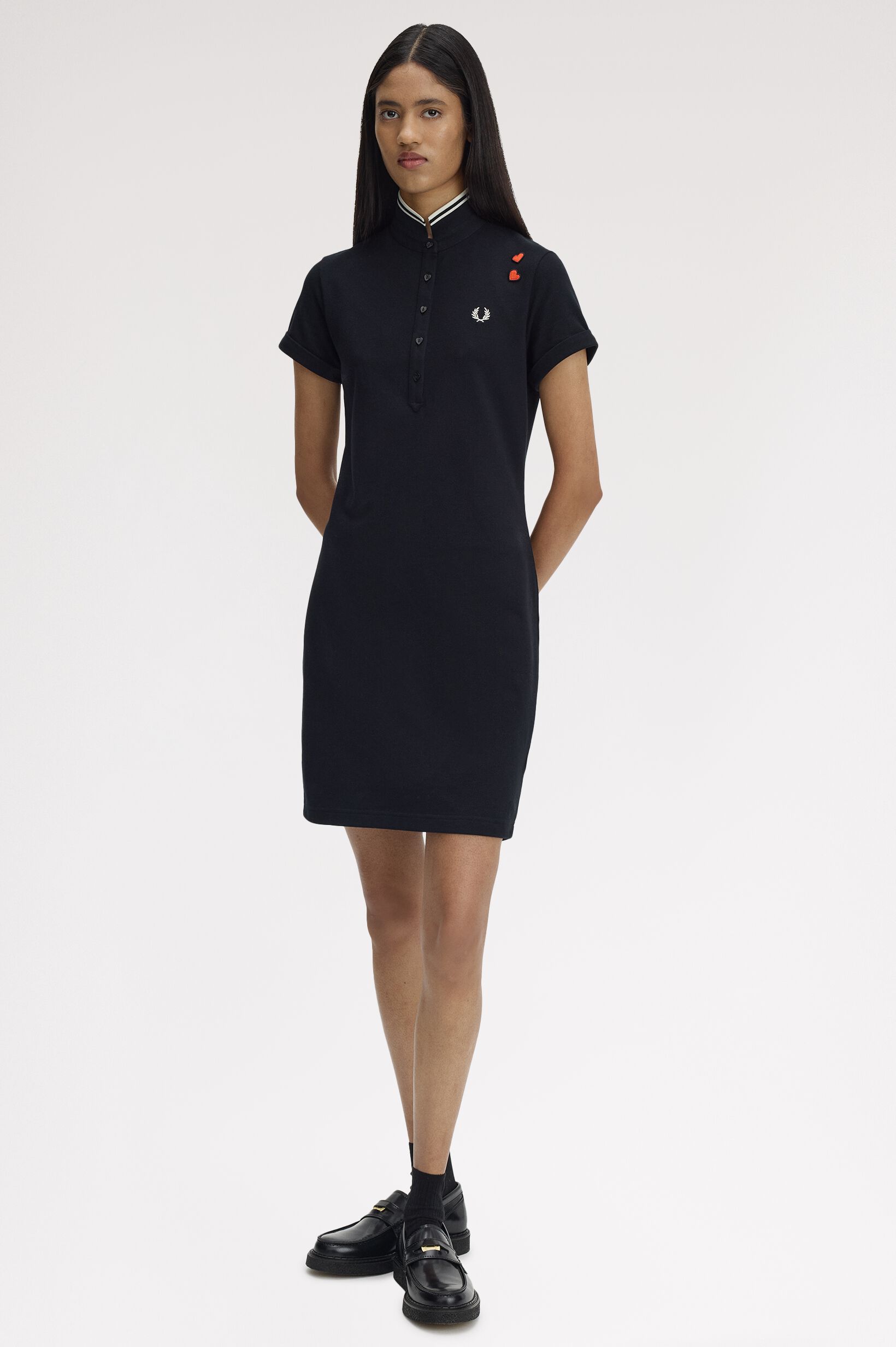 FRED PERRY 「Amy Winehouse Tipped Polo Dress」|ワンピース|