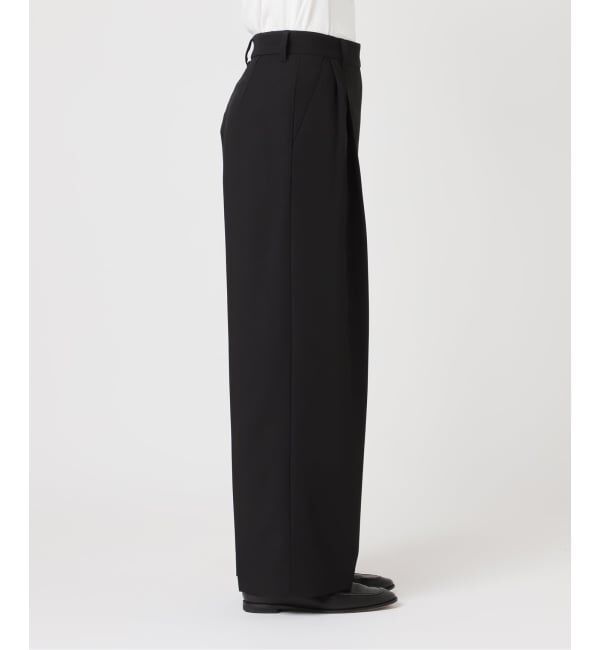 OUTDOOR PRODUCTS Usual Things「ツイルアシンメトリータックパンツ」|スラックス|