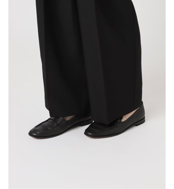 OUTDOOR PRODUCTS Usual Things「ツイルアシンメトリータックパンツ」|スラックス|